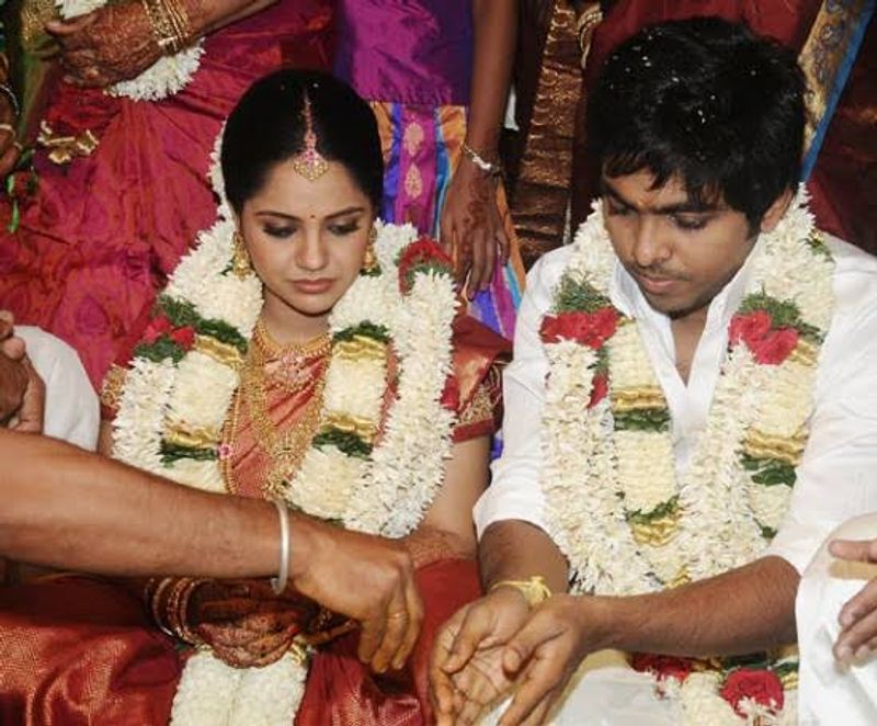 gv prakash and sainthavi marri