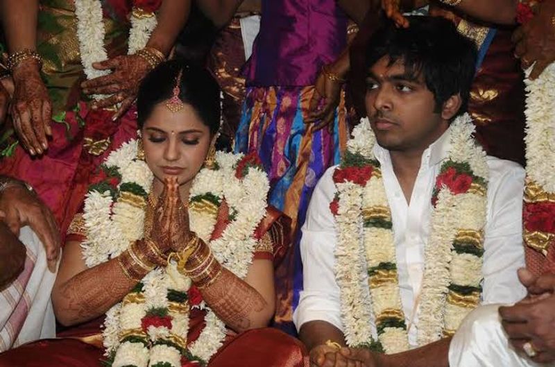gv prakash and sainthavi marri