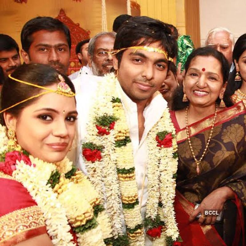 gv prakash and sainthavi marri