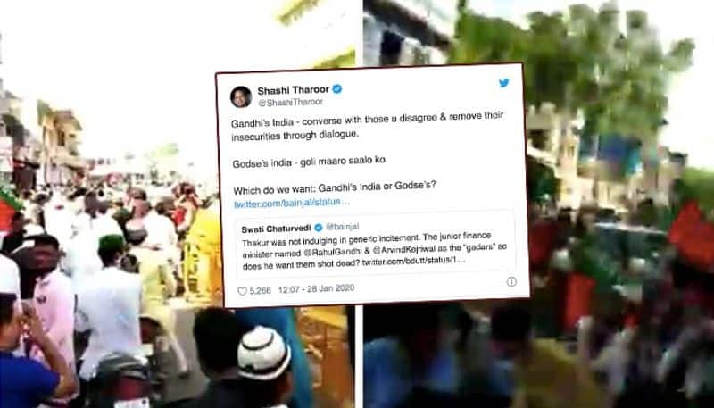 Watch how Muslim mob chants Goli maaro saalo ko Liberals criticise Anurag Thakur but forgive Muslim fanatics