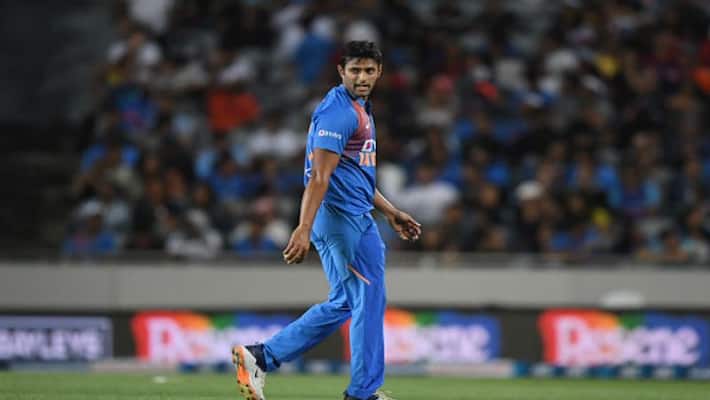 Shivam Dube becomes the first Indian bowler to give away 34 runs in one over Shivam Dube becomes the first Indian bowler to give away 34 runs in one over