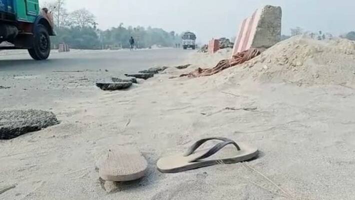 Patient body found from Jalpaiguri main road Patient body found from Jalpaiguri main road