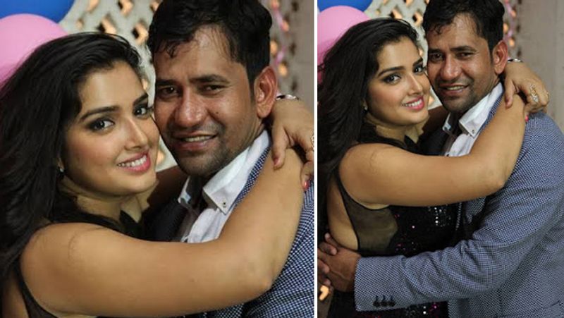 Dinesh lal Yadav Nirahua Birthday Amrapali dubey Wishes to share Romantic video KPY