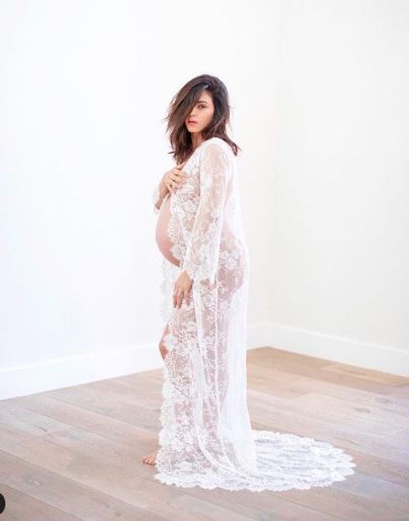 hollywood actress jenna dewan pregnancy photo shoot