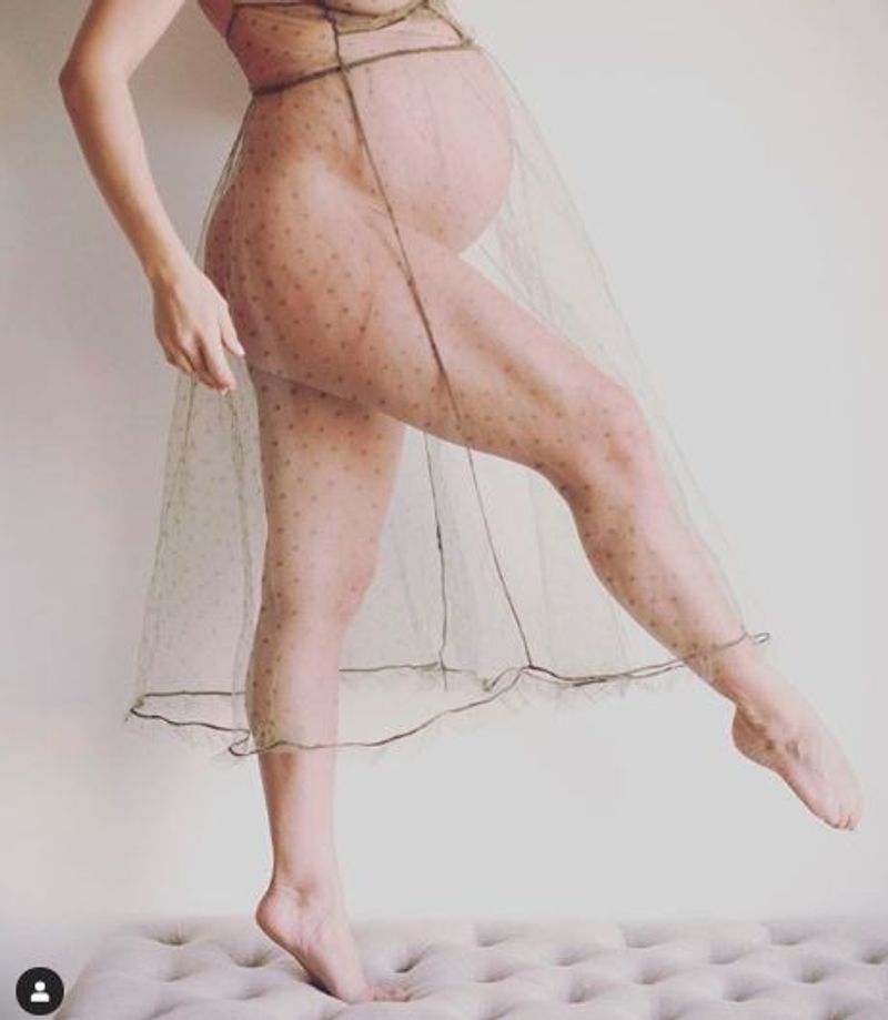 hollywood actress jenna dewan pregnancy photo shoot