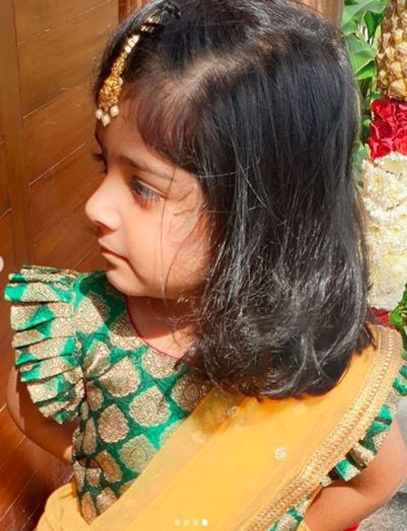 குட்டி தேவதை ஸ்ரீதேவி மகள் ரூபிகா புகைப்படங்கள்:
