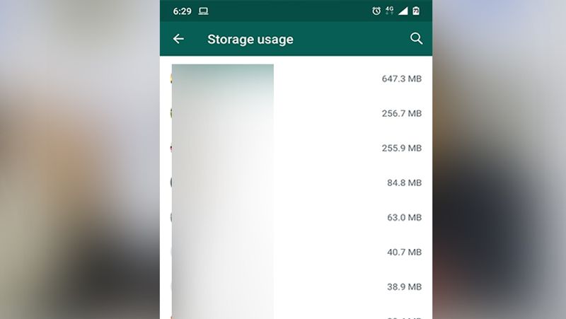 स्टेप 5: डेटा एंड स्टोरेज यूसेज पर क्लिक करने के बाद आपको Storage Usage पर क्लिक करना है।