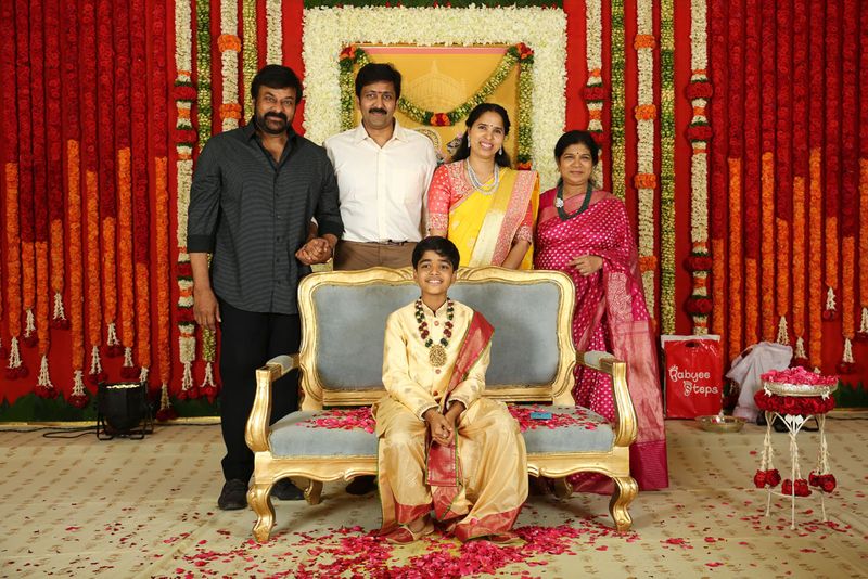 Celebs Attended Vadde Navin Son's Dhoti Function