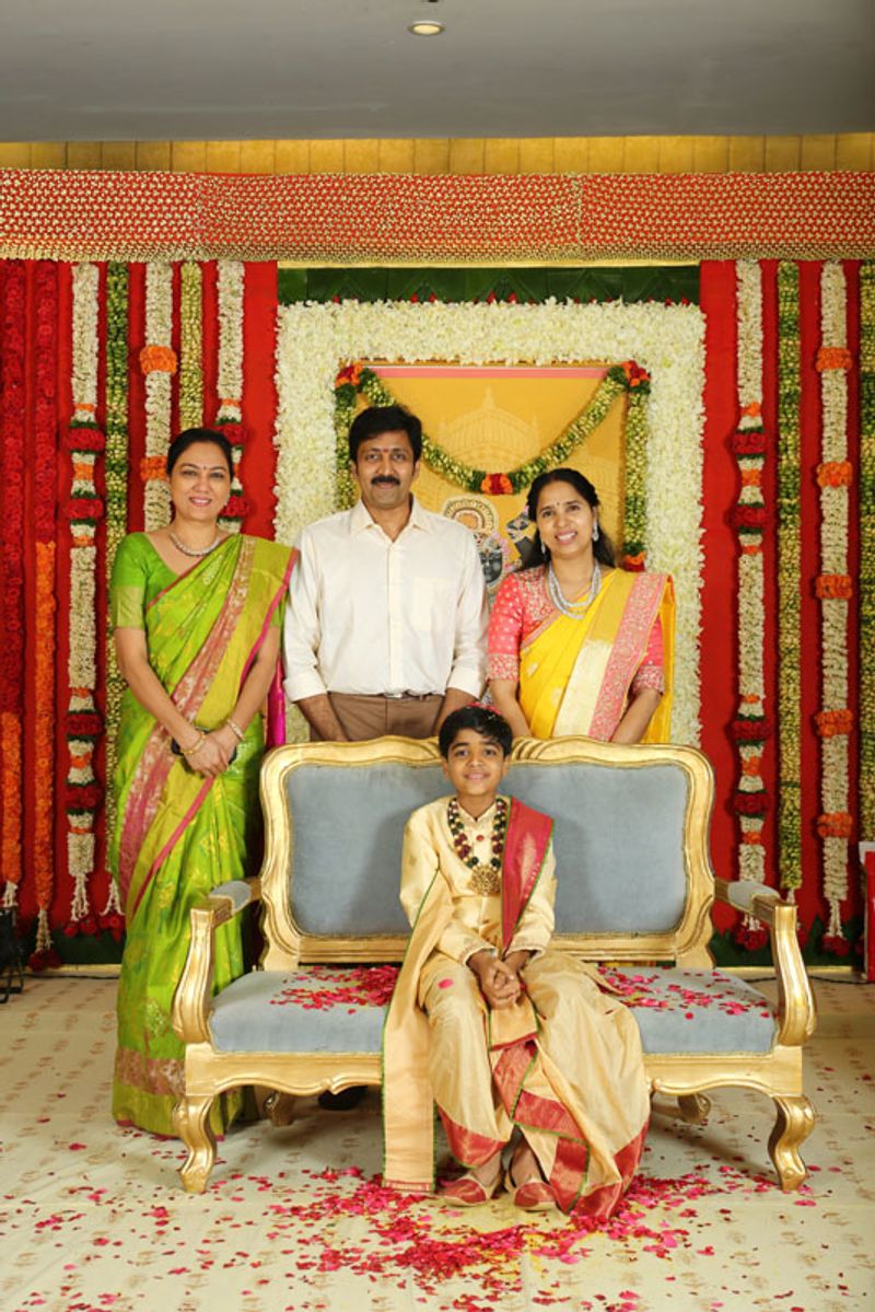 Celebs Attended Vadde Navin Son's Dhoti Function