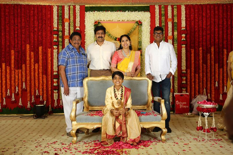 Celebs Attended Vadde Navin Son's Dhoti Function