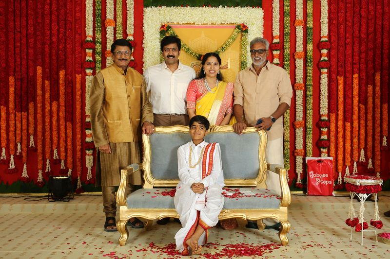 Celebs Attended Vadde Navin Son's Dhoti Function