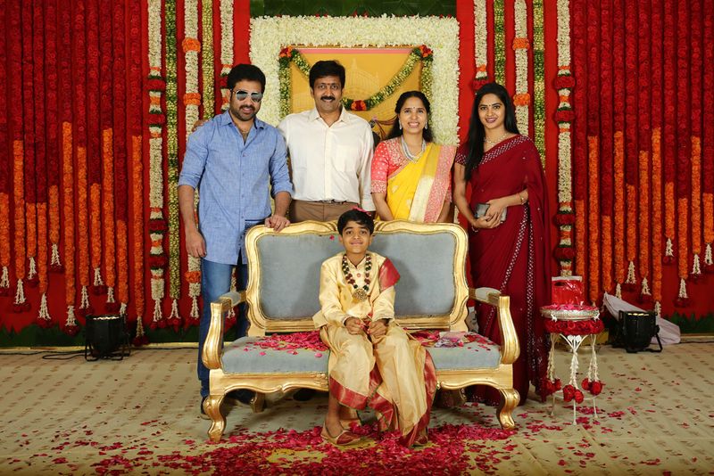 Celebs Attended Vadde Navin Son's Dhoti Function