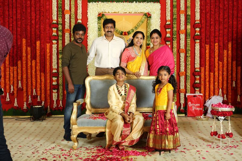 Celebs Attended Vadde Navin Son's Dhoti Function