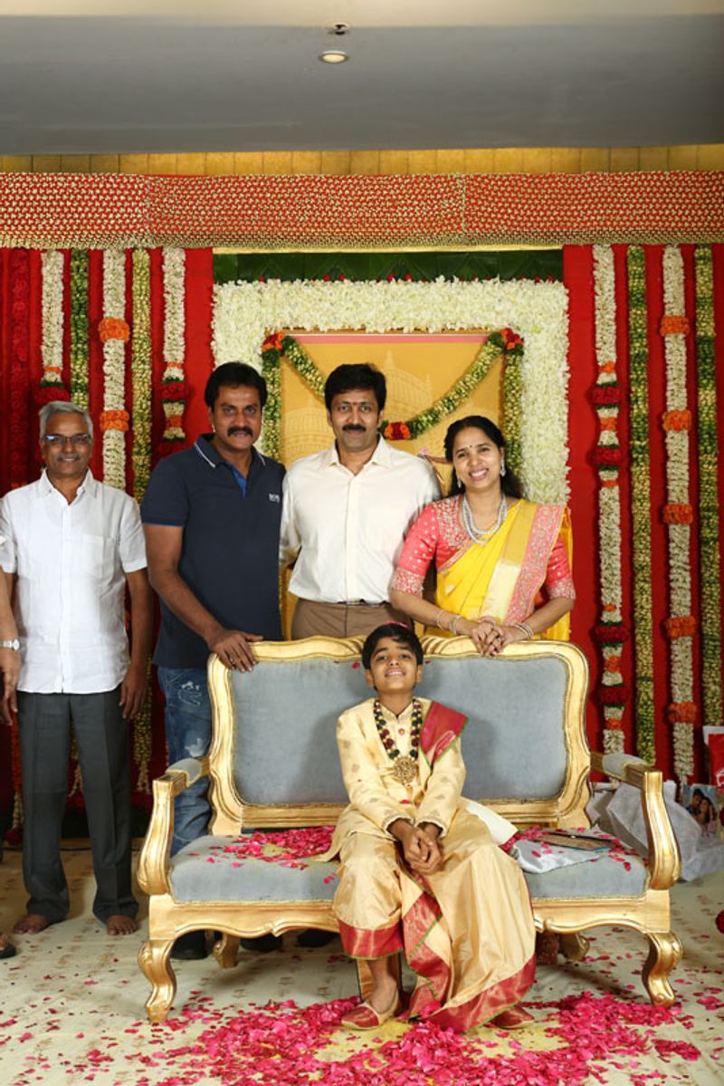 Celebs Attended Vadde Navin Son's Dhoti Function