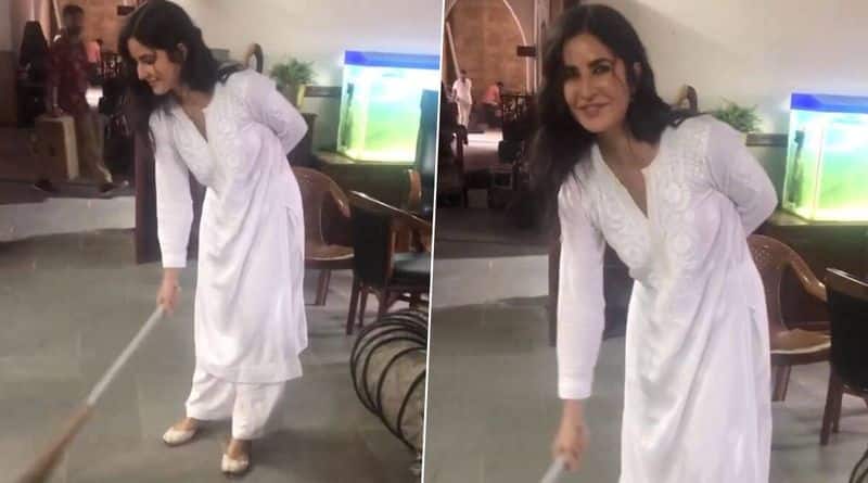Katrina Kaif turns cleaner on the sets of Sooryavanshi; meet the new Swachh Bharat ambassador