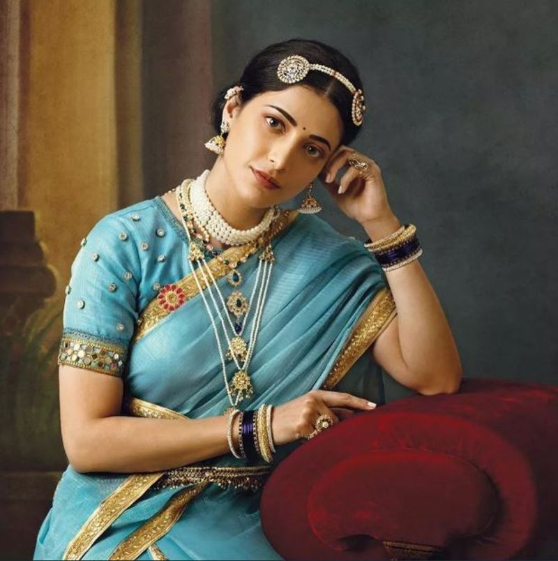 Stars dons the look of a Ravi Varma's paintings