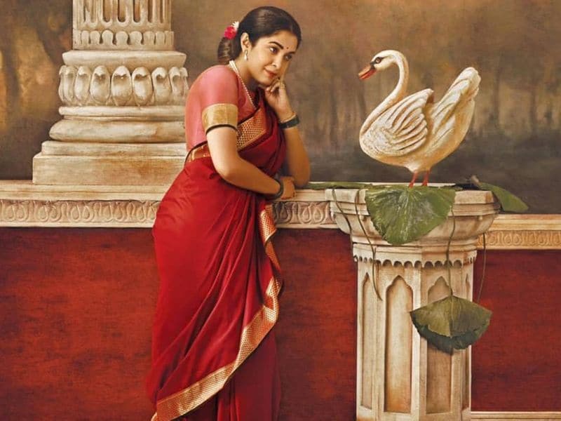 Actress Samantha Kushbhu Ramya Krishnan Ravivarma Painting Photo Shoot