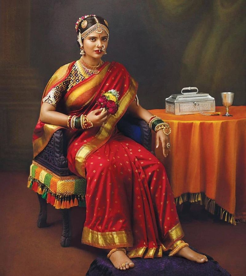 Actress Samantha Kushbhu Ramya Krishnan Ravivarma Painting Photo Shoot