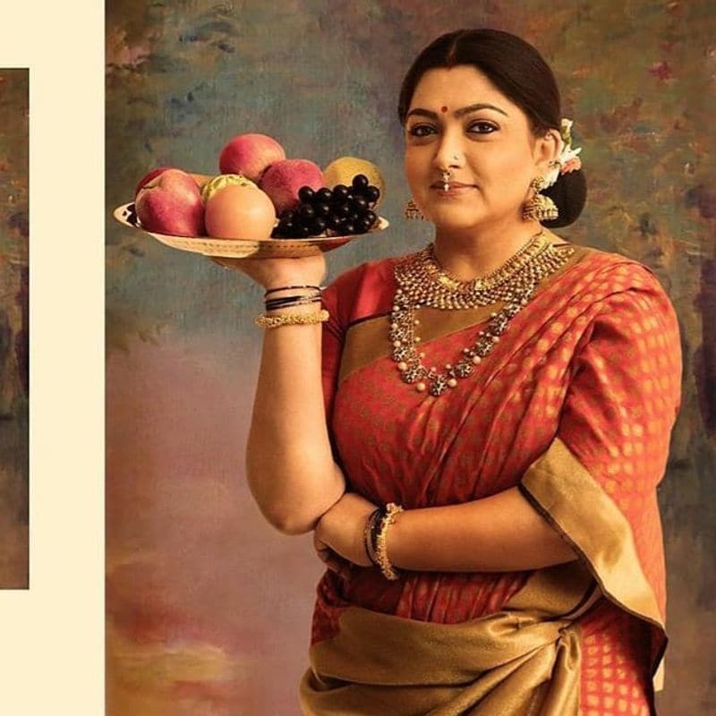 Actress Samantha Kushbhu Ramya Krishnan Ravivarma Painting Photo Shoot