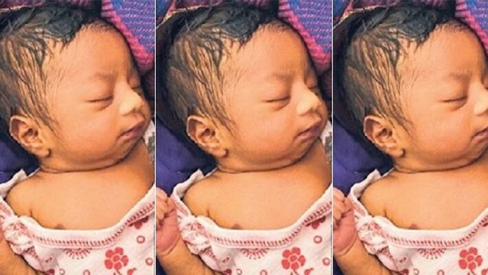 A newborn girl died in Balod, Chhattisgarh after feeding with a spoon kpa A newborn girl died in Balod, Chhattisgarh after feeding with a spoon kpa