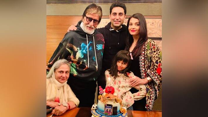 Birthday celebration of Abhishek Bhachchan Birthday celebration of Abhishek Bhachchan