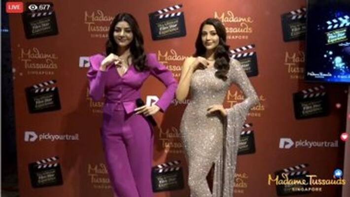 Actress Kajal Aggarwal Wax Statue Opened at Madame Tussauds in Sigapore Actress Kajal Aggarwal Wax Statue Opened at Madame Tussauds in Sigapore