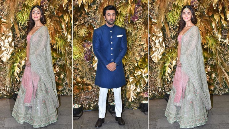 পরনেনীল কুর্তা, পাশে আলিয়া, এ যেন বিয়ে আগেই নব দম্পতির লুকে ধরা দিলেন রিয়েল ও রিল লাইফ জুটি।