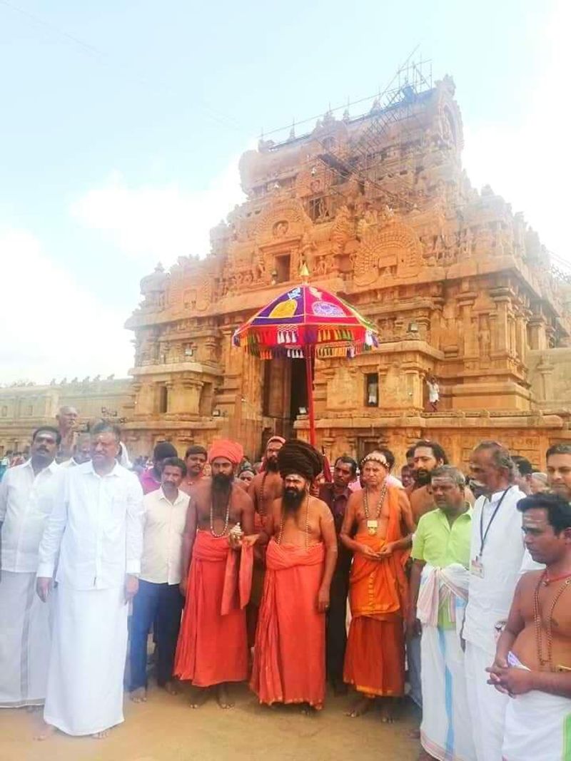 Ceremony of the Tanjor big temple kumbabisheham after 23 years Photo Gallery
