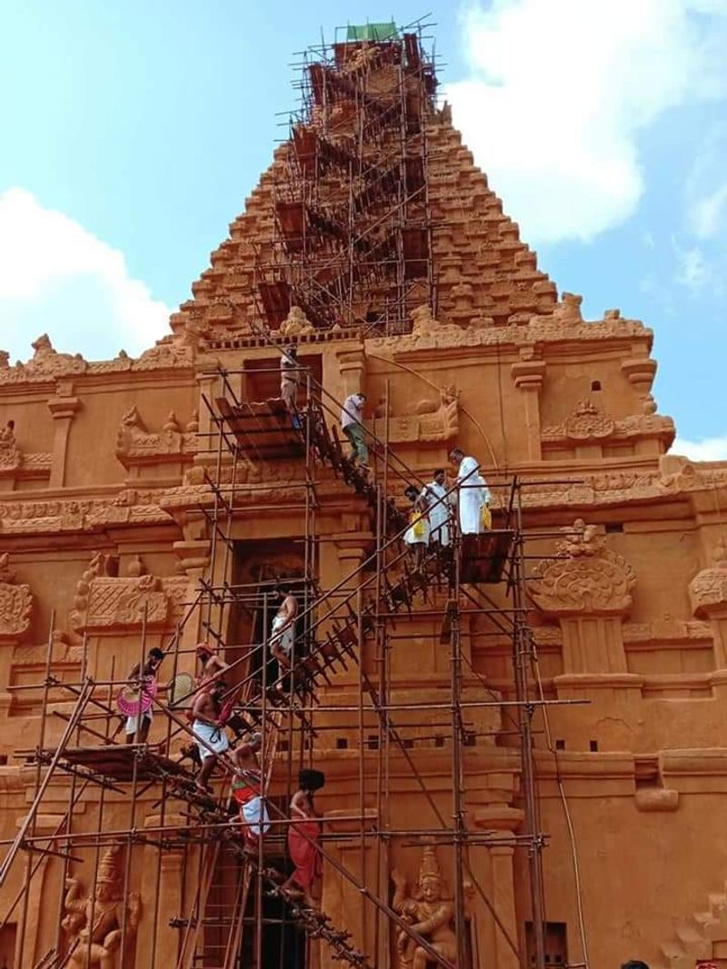 Ceremony of the Tanjor big temple kumbabisheham after 23 years Photo Gallery