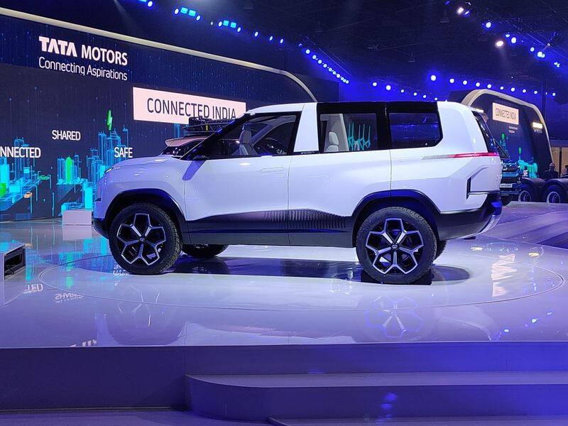 Tata Motors reveals concept electric SUV Tata Sierra at Auto Expo 2020