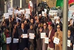Afghans hold anti-Pakistan protest in Kabul, say leave Kashmir alone