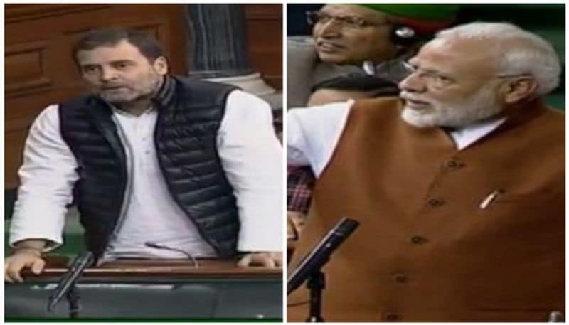 ফের রাগাকে নিয়ে মস্করা নমোর, ভরা সংসদে বললেন 'টিউব লাইট' দিল্লিতে বিধানসভা ভোটের প্রচারে গিয়ে বুধবার এক জনসভায় কর্মসংস্থান ইস্যুতে প্রধানমন্ত্রী নরেন্দ্র মোদীকে লাঠিপেটার কথা বলেছিলেন রাহুল গান্ধী। কংগ্রেসের প্রাক্তন সভাপতির সেই বক্তব্যকে হাতিয়ার করে বৃহস্পতিবার সংসদে সরব হলেন মোদী। লোকসভায় এদিন খোলাখুলি রাহুল গান্ধীকে আক্রমণ করেন প্রধানমন্ত্রী। নাম না করে টিউবলাইট বলে কটাক্ষ করেন রাহুলকে।