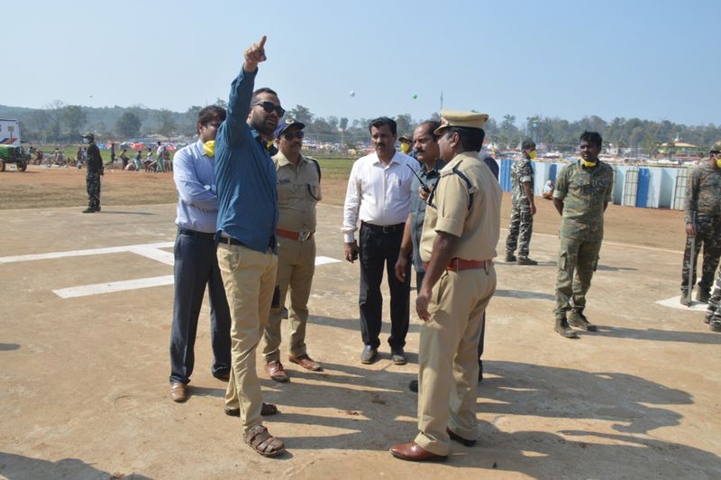 sammakka sarakka jatara: saralamma reaches medaram from kannepalli