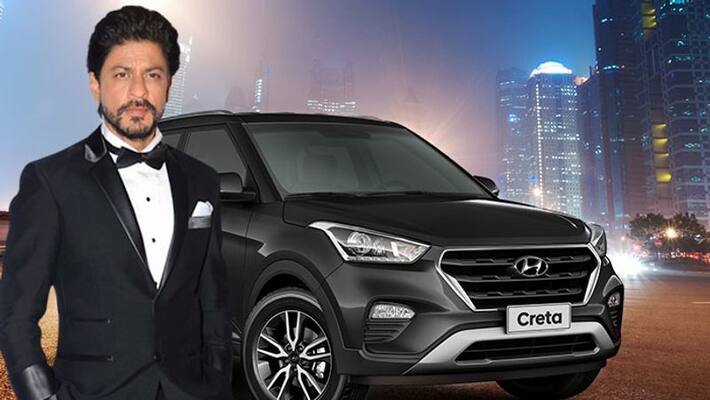 Shahrukh Khan unveiled new Hyundai Creta In Auto Expo 2020 Shahrukh Khan unveiled new Hyundai Creta In Auto Expo 2020