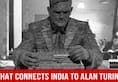 alan turing india connect world war two adolf hitler