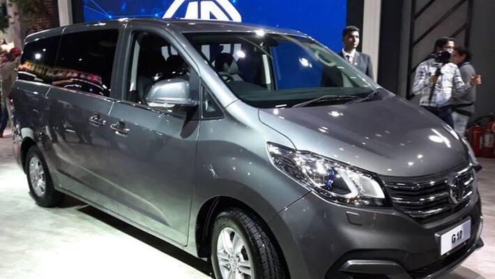Toyota innova competitor MG motors unveiled G10 mpv car Toyota innova competitor MG motors unveiled G10 mpv car