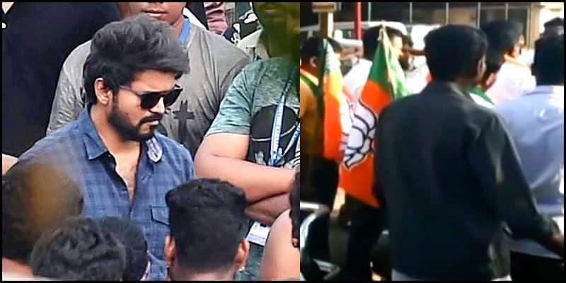 Neyveli outburst of protest against Vijay shocking video