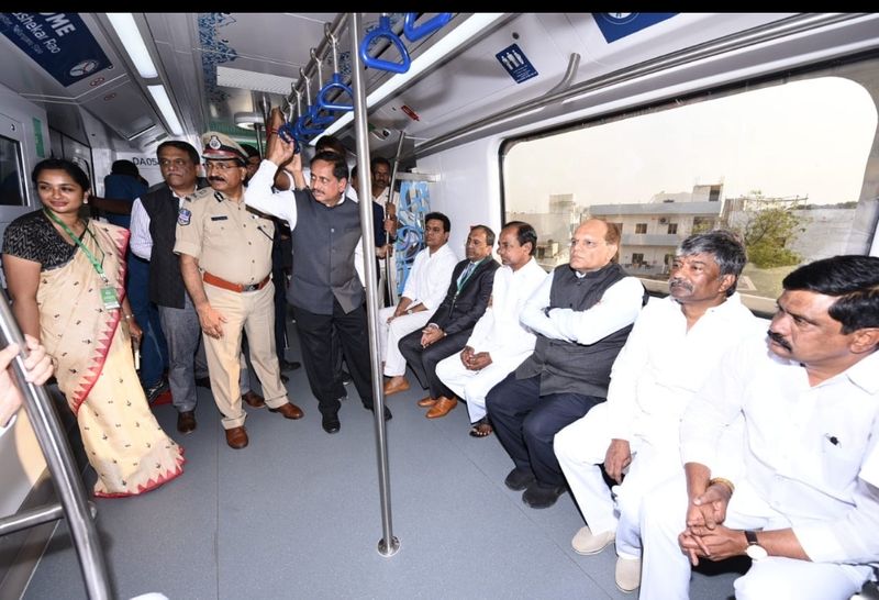 Hyderabad Metro Rail: CM KCR inaugurating JBS to MGBS Metro corridor