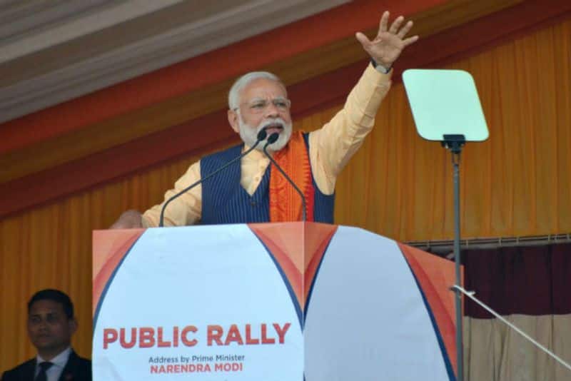 "The road for permanent peace has opened up only due to your help and willpower. This is a new opportunity and a new dawn for Assam and the entire Northeast to welcome the 21st century," Modi said addressing a gathering.