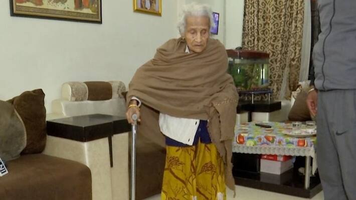 Delhi elections 2020: Oldest woman voter in Delhi gets inked at 111 Delhi elections 2020: Oldest woman voter in Delhi gets inked at 111