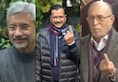 Delhi elections 2020: Top netas from BJP AAP show their inked finger after casting their vote