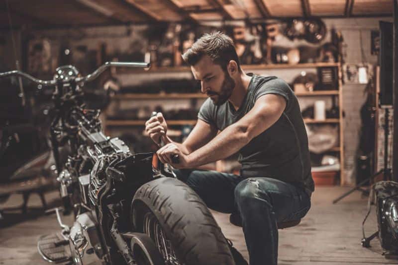 Spend time with the true love of your life! Do some repair work and modifications on your motorbike or car.