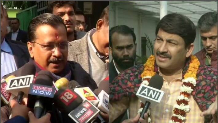 Arvind Kejriwall polluted lord Haniman, BJP's Manoj Tiwari accuses Arvind Kejriwall polluted lord Haniman, BJP's Manoj Tiwari accuses