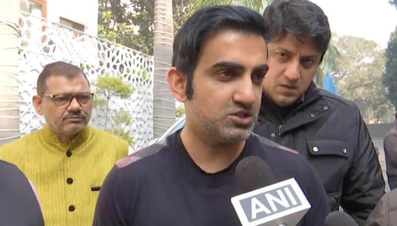 gambhir assures to take care of cop amit kumars son as his own son