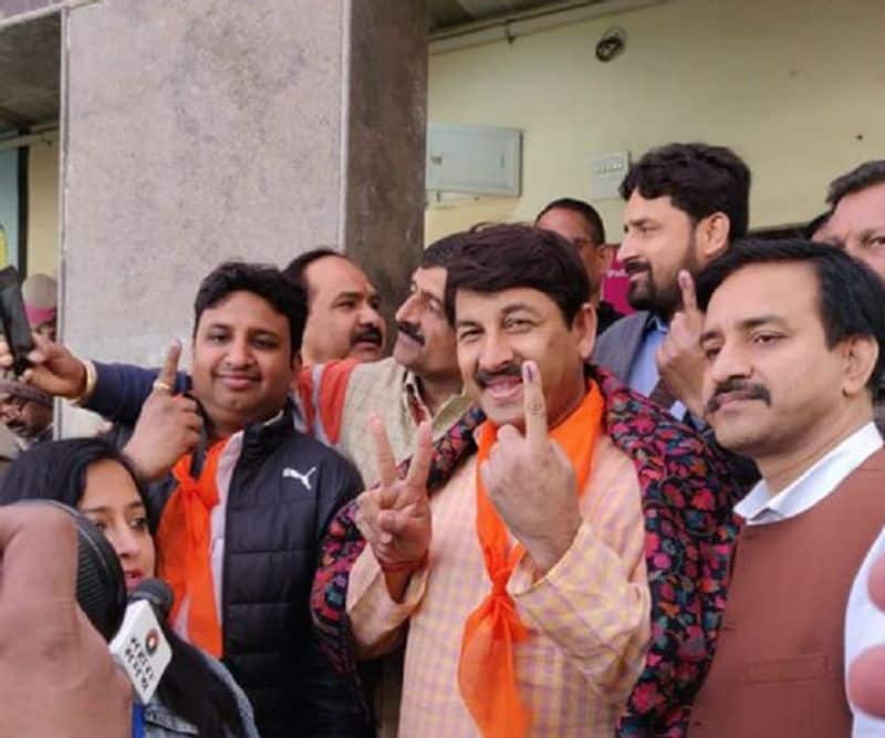 After casting his vote, Delhi BJP chief Manoj Tiwari on Saturday said that his party will form the government in the national capital by winning more than 50 seats.
