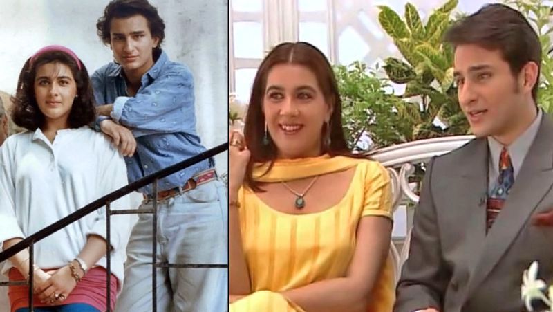 इस फिल्म के सेट पर हुई थी पहली मुलाकात : सैफ और अमृता की पहली मुलाकात फिल्म ‘ये दिल्लगी’ के सेट पर हुई थी। दोनों एक फोटोशूट के सिलसिले में मिले थे। अमृता के मुताबिक फोटोशूट के दौरान जब सैफ ने अमृता के कंधे पर हाथ रखा तो उन्होंने सैफ को घूरकर देखा, क्योंकि उस वक्त सैफ बॉलीवुड में नए थे और अमृता उनसे काफी सीनियर थीं।