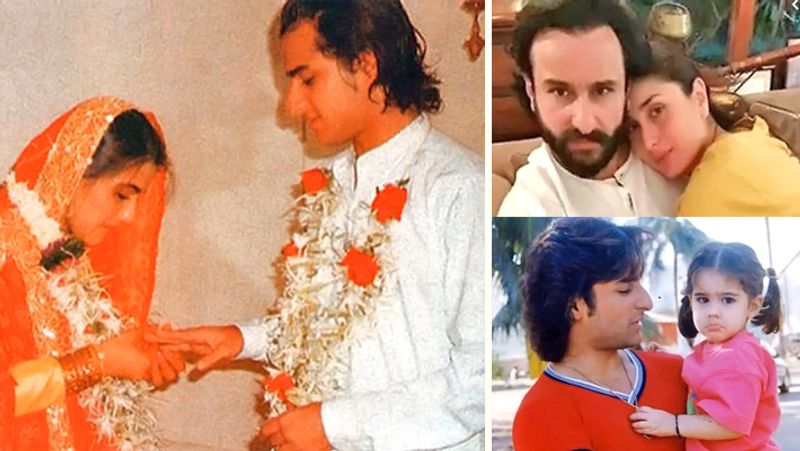 शादी के वक्त महज 21 साल के थे सैफ : अमृता सिंह से शादी के वक्त 1991 में सैफ की उम्र महज 21 साल थी और उनका करियर भी शुरू नहीं हुआ था। सैफ की पहली फिल्म 'आशिक आवारा' शादी के दो साल बाद 1993 में रिलीज हुई थी।