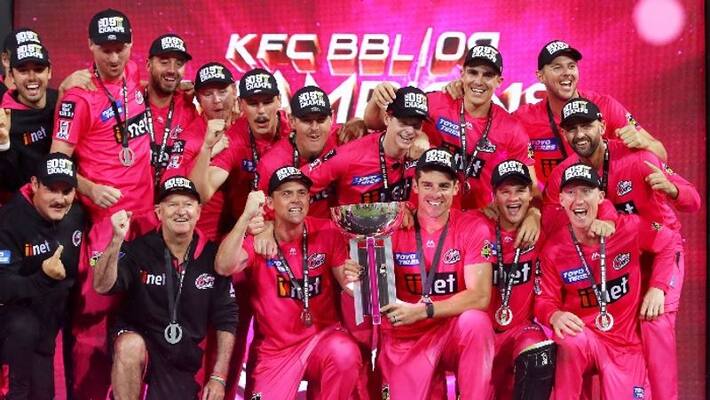 Big Bash League 2019 20 Sydney Sixers Champions Big Bash League 2019 20 Sydney Sixers Champions