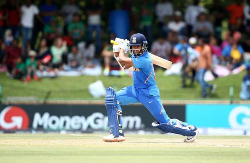 Yashasvi Jaiswal of India bats during the ICC U19 Cricket World Cup Super League Final match between India and Bangladesh at JB Marks Oval on February 09, 2020 in Potchefstroom, South Africa. (Photo by Jan Kruger-ICCICC via Getty Images)