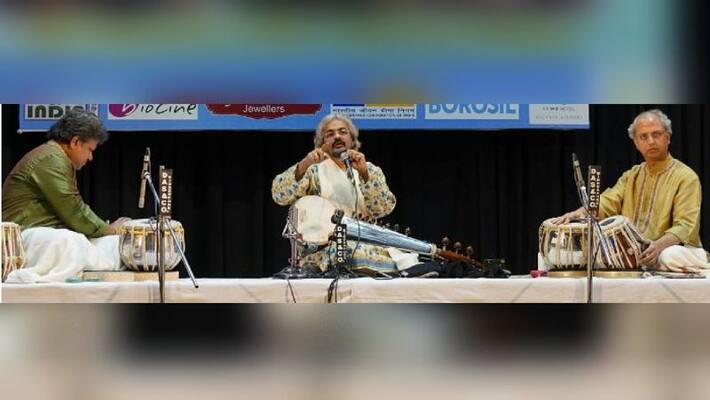 Indian classical music night of Dream Trio at Rabindra sadan in kolkata Indian classical music night of Dream Trio at Rabindra sadan in kolkata
